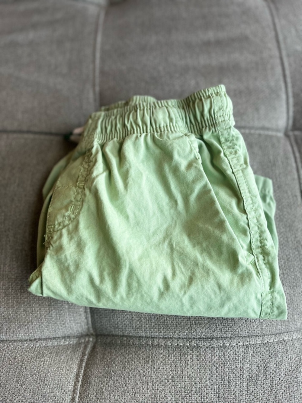 Cat & Jack Light Mint Green Elastic Waist Shorts